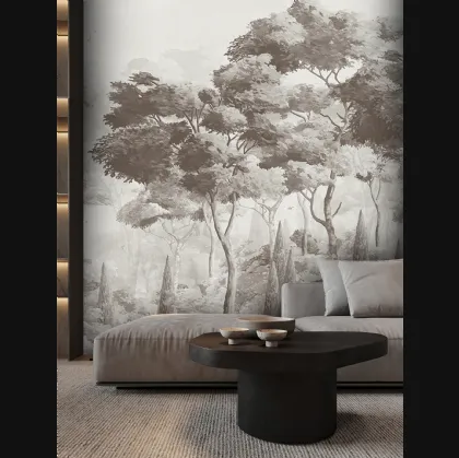 Carta da parati Wallpainting Tree di Adriani e Rossi