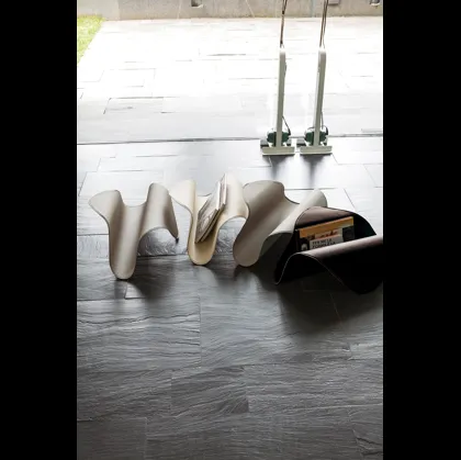 Contenitore Portariviste in ecopelle Fly di Tonin Casa