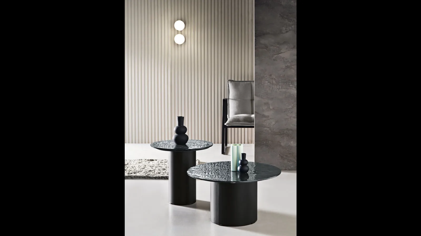 Tavolino Dixon in vetro di Capodarte