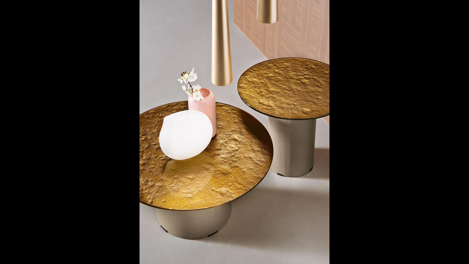 Tavolino Dixon in vetro di Capodarte