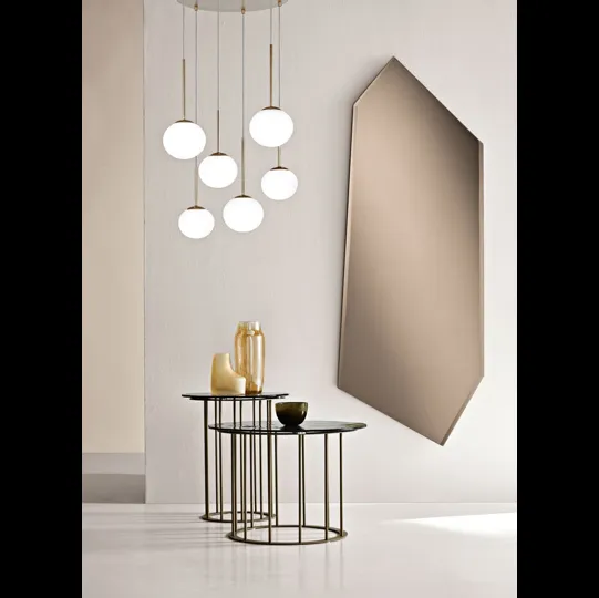 Specchio sagomato con molatura Say di Capodarte