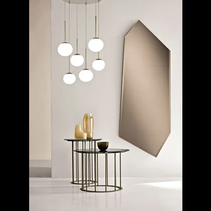 Specchio sagomato con molatura Say di Capodarte