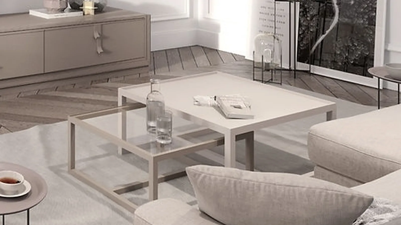 Tavolino Quadro di Fasolin