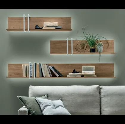 Mensola Ring in materico nodato chiaro di Tomasella