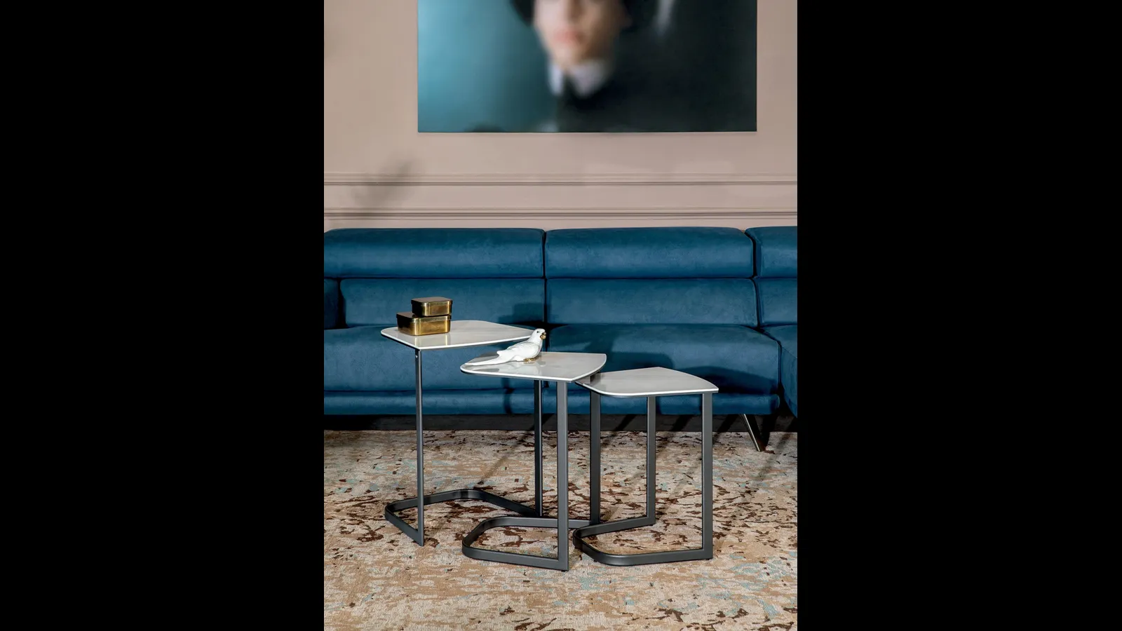 Tavolino sovrapponibile Rim di Tonin Casa