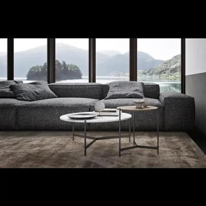 Tavolino rotondo Toor Horizon di Mobilgam