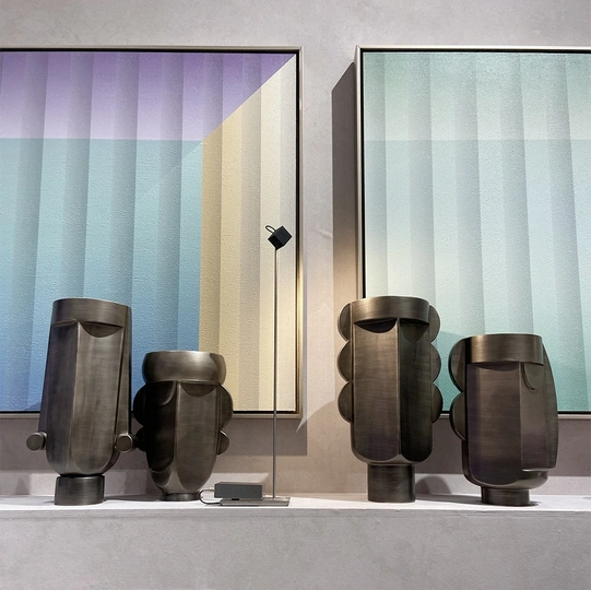 Vasi in ceramica Scacco Matto Collection di Adriani e Rossi