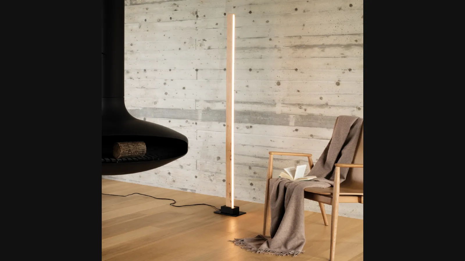 Lampada da terra Craft di Ideal Lux