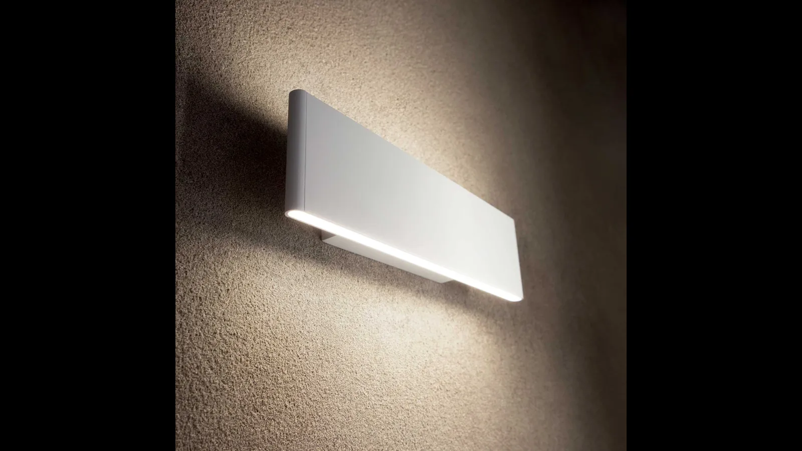 Lampada da parete Desk in alluminio verniciato Bianco di Ideal Lux