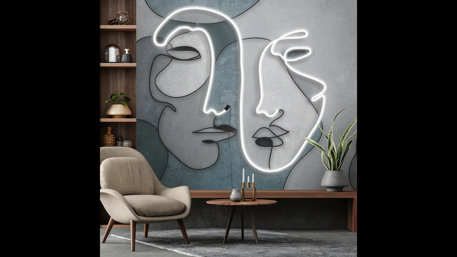 Lampada Flash a parete in materiale siliconico di Adriani e Rossi