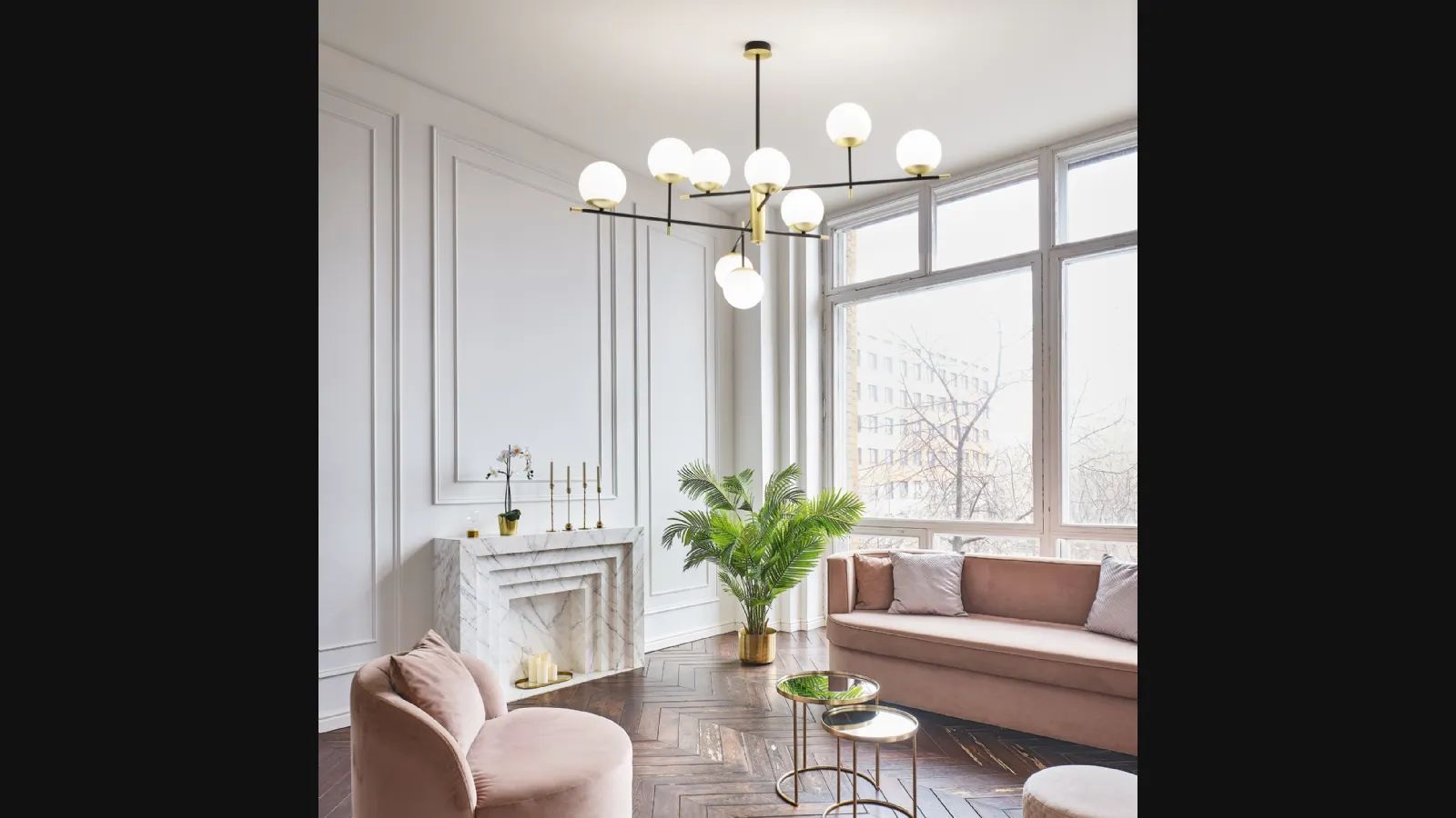 Lampada a sospensione Gourmet di Ideal Lux