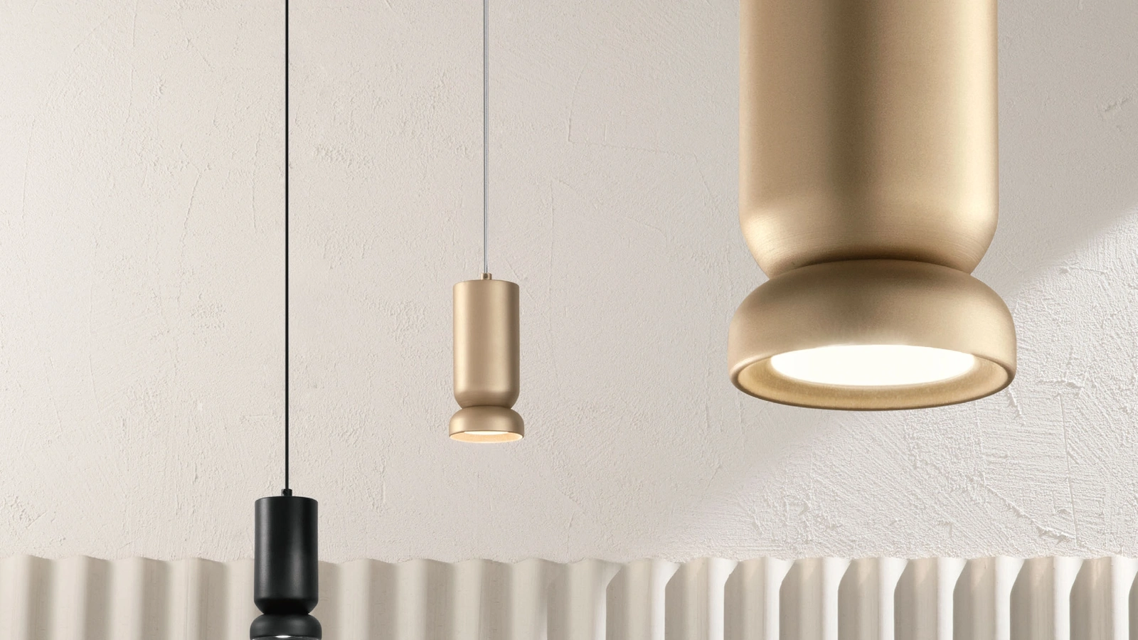 Lampada a sospensione Lilium di Ondaluce