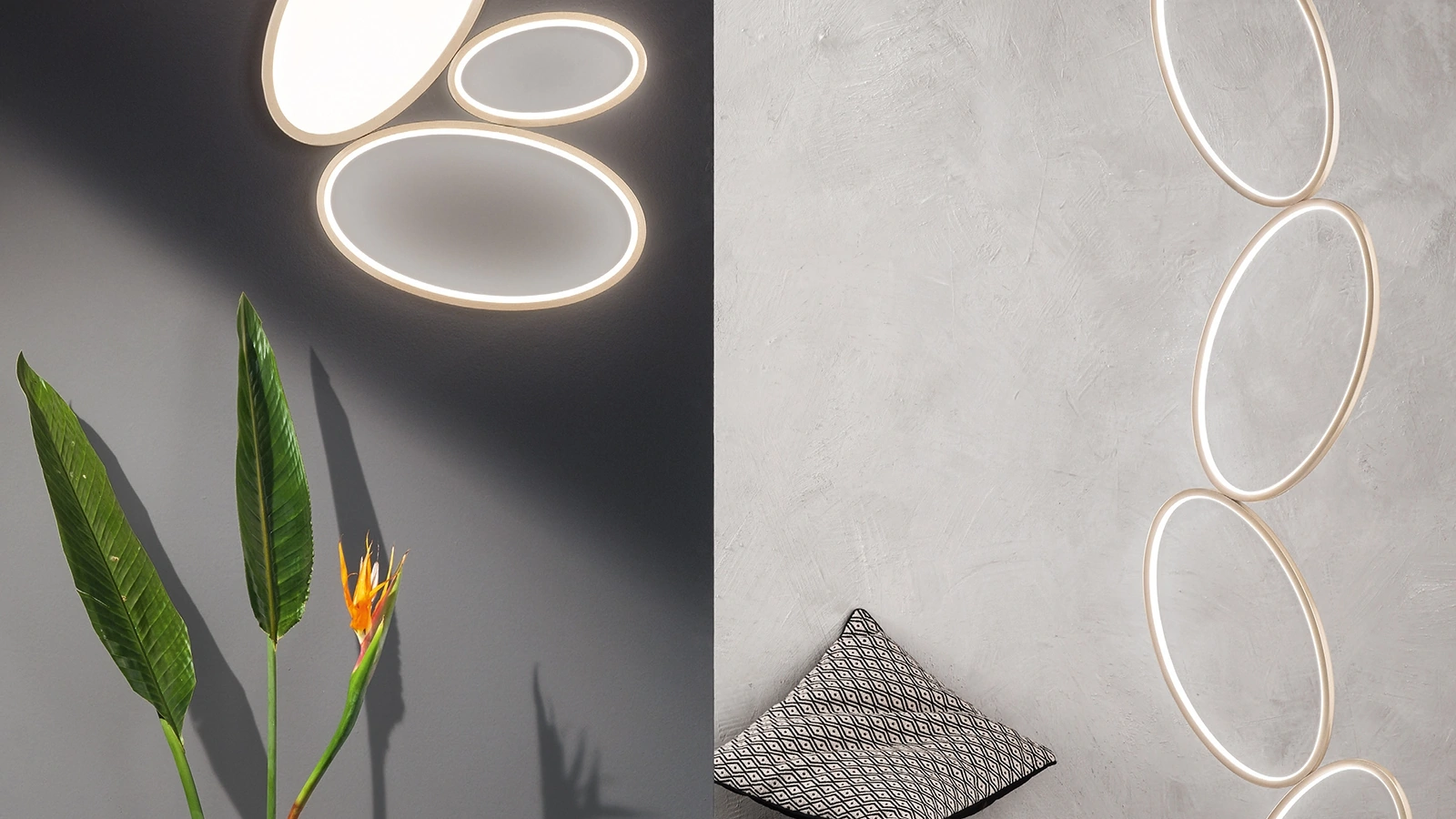 Lampada da terra Rice di Ondaluce