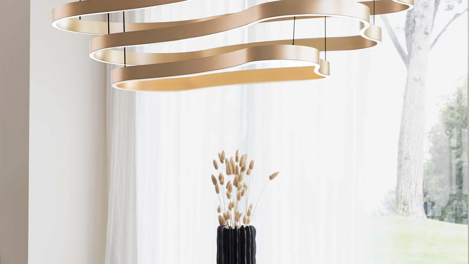 Lampada a sospensione Waves di Ideal Lux