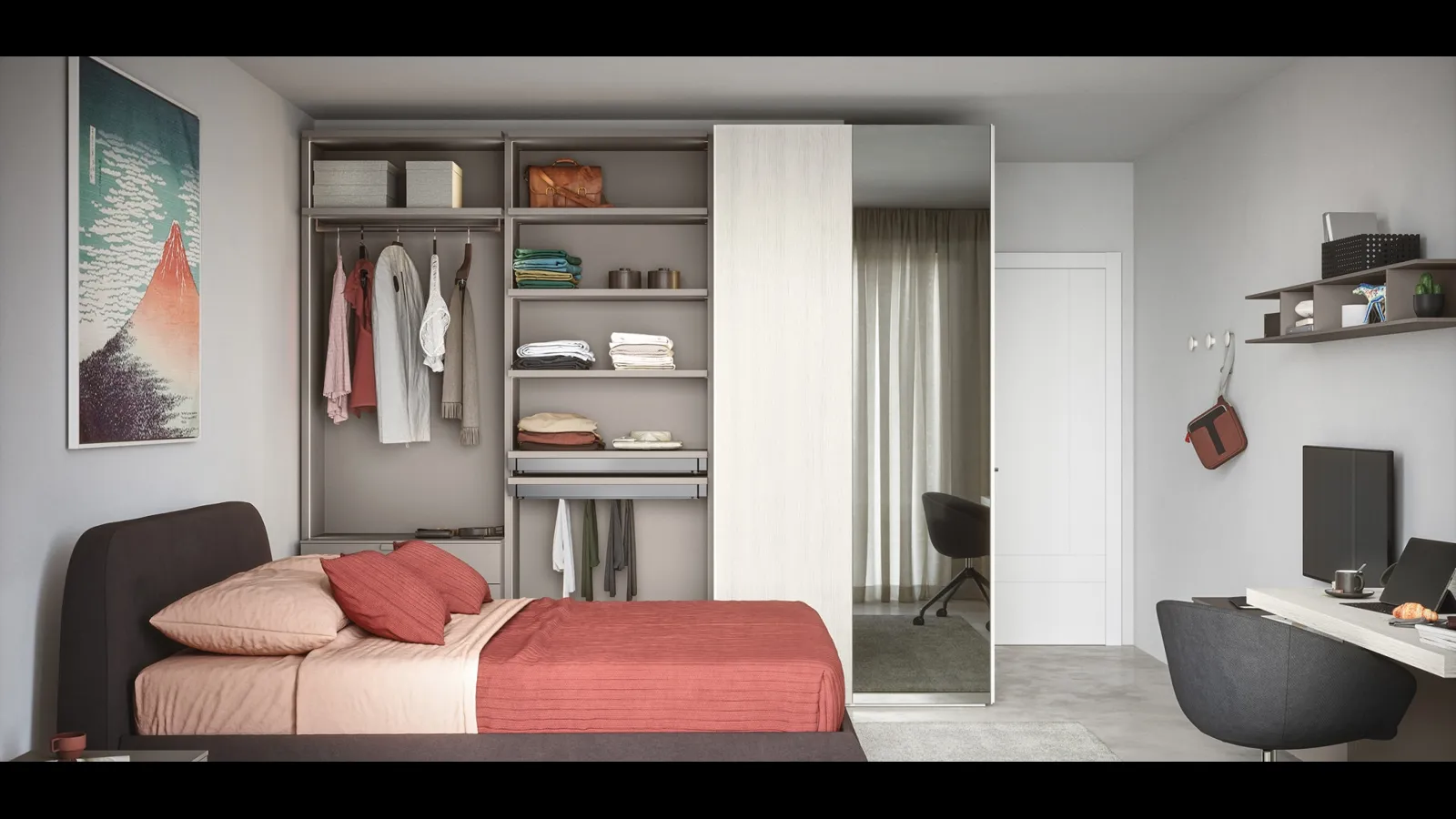 Cabina Armadio a spalla 11A di Cinquanta3