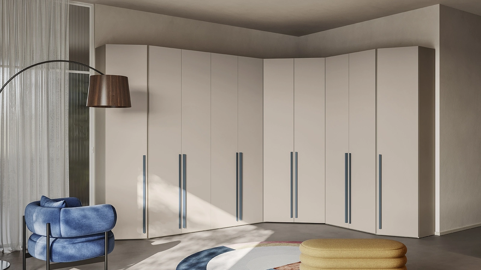 Armadio Concreta W02 di Colombini Casa