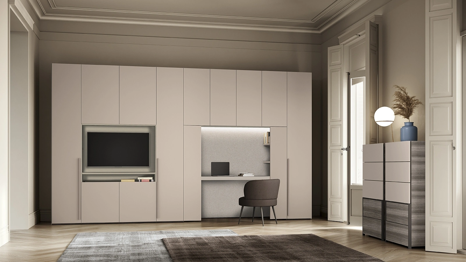 Armadio Concreta W07 di Colombini Casa