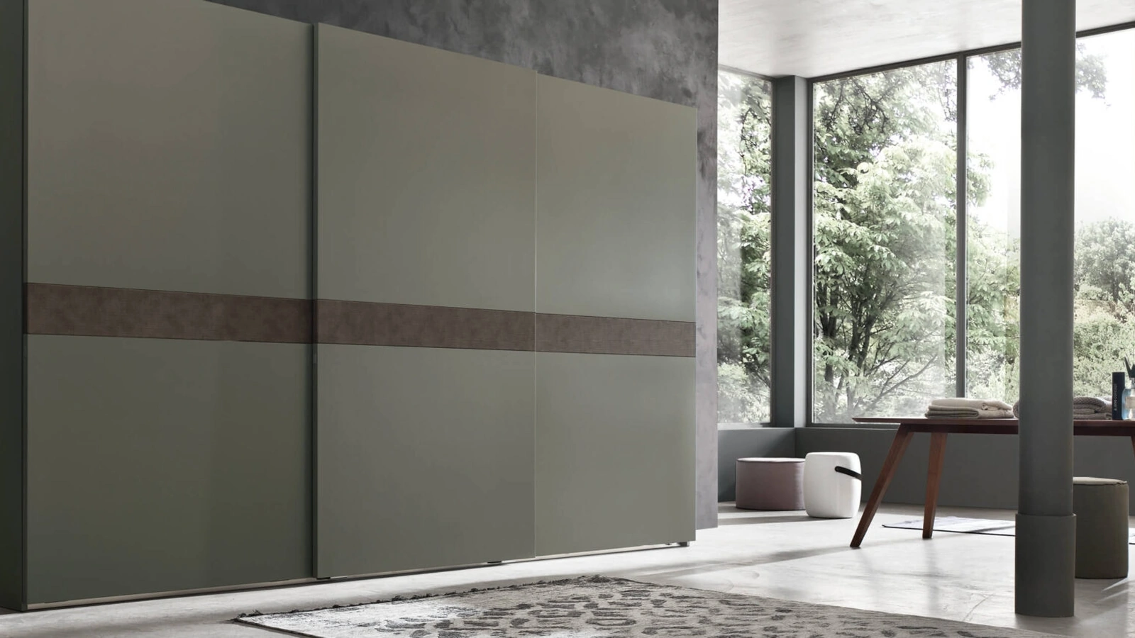 Armadio con anta scorrevole Dolly di Maronese