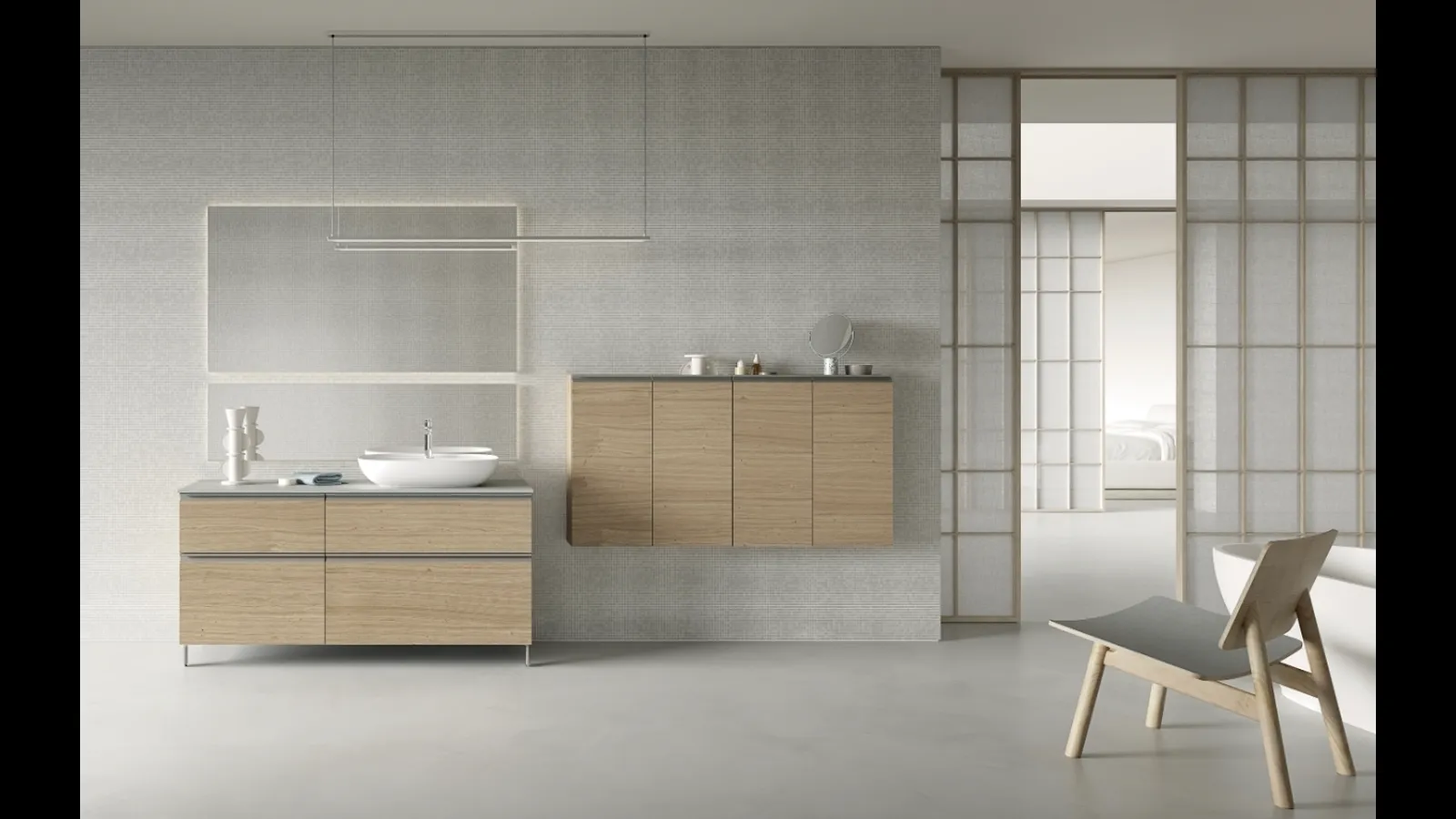 Mobile da Bagno a terra BIK BK05 di Compab