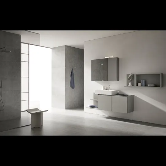 Mobile da Bagno sospeso BIK BK12 di Compab