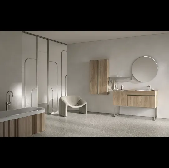 Mobile da Bagno a terra BIK BK13 di Compab