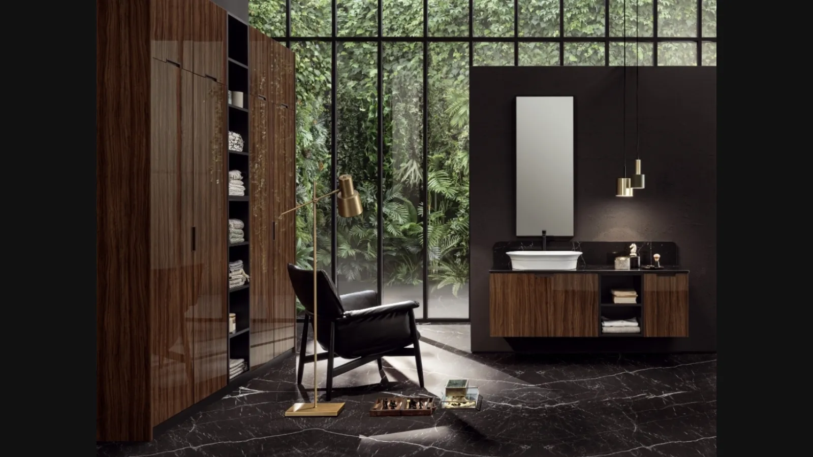 Mobile da Bagno sospeso EGOISTA EG03 di Compab