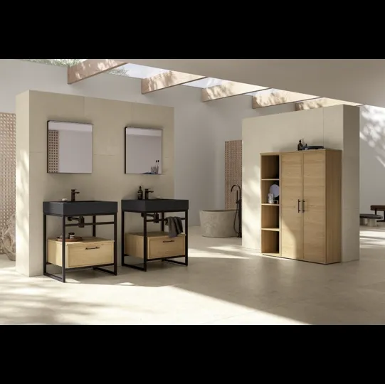 Mobile da Bagno a terra TABULA TB03 di Compab