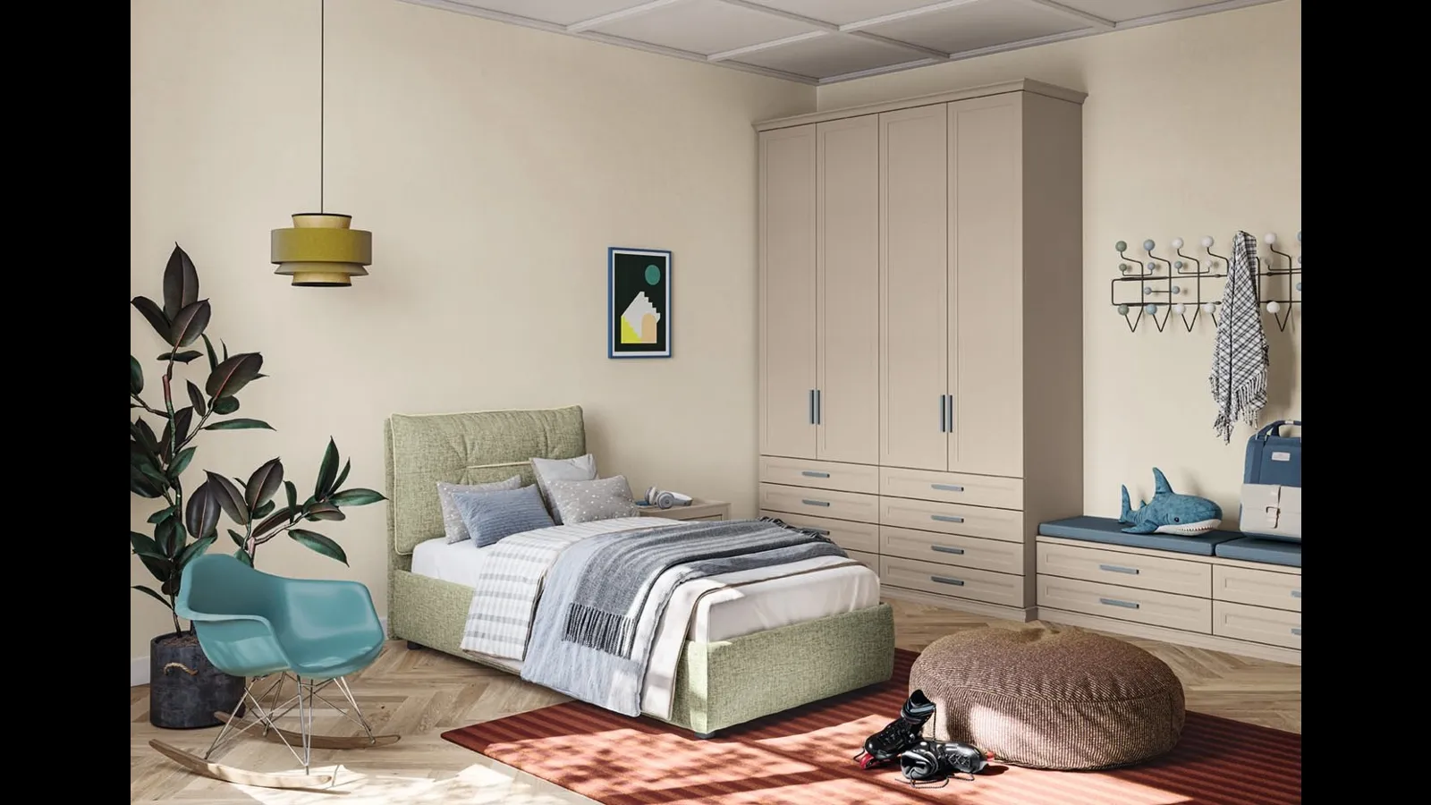 Cameretta Arcadia AC002 di Colombini Casa