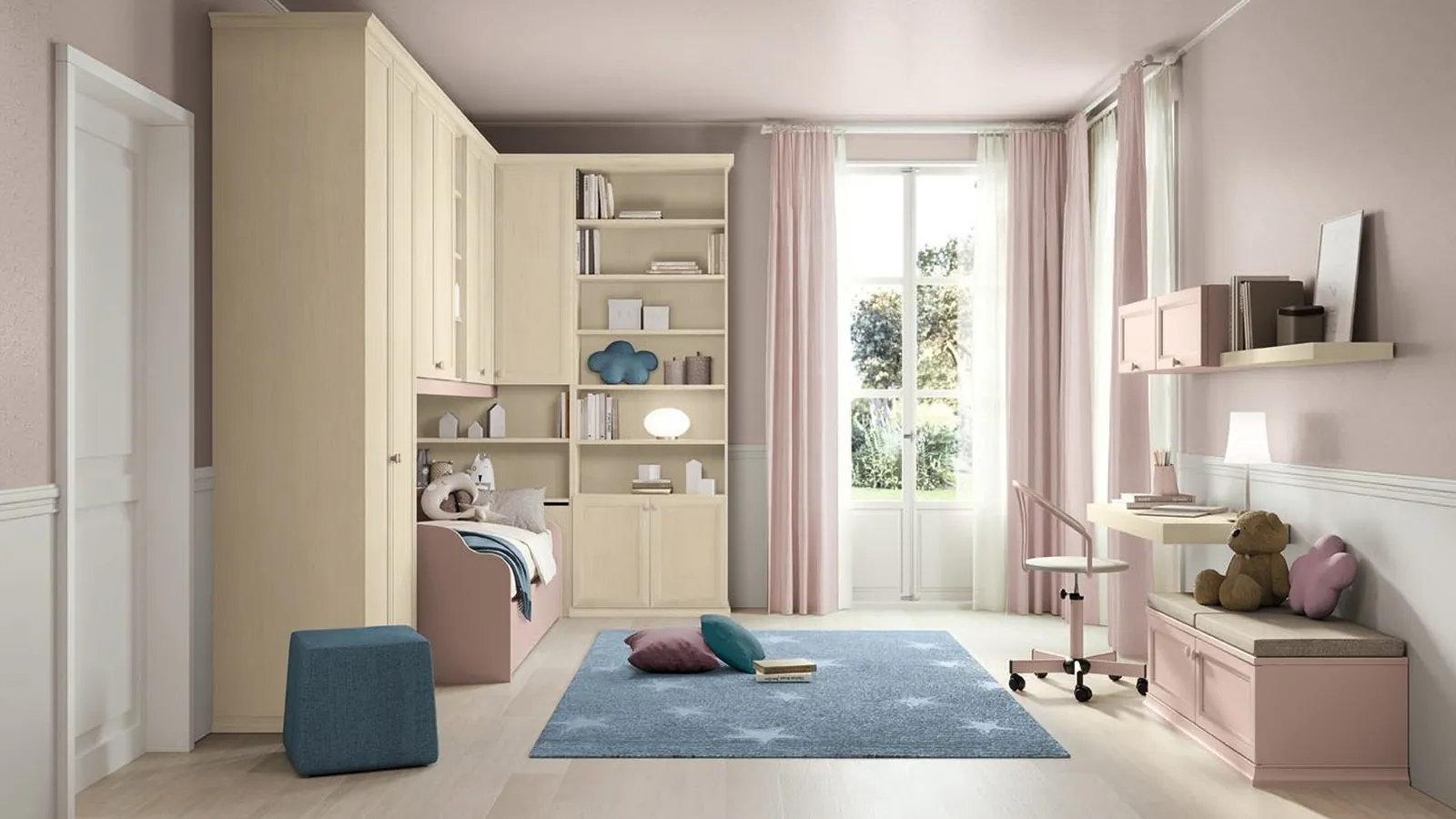 Cameretta a ponte Arcadia AC029 di Colombini Casa