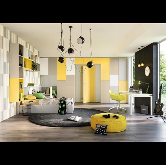 Cameretta componibile Job CM 329 di Giessegi