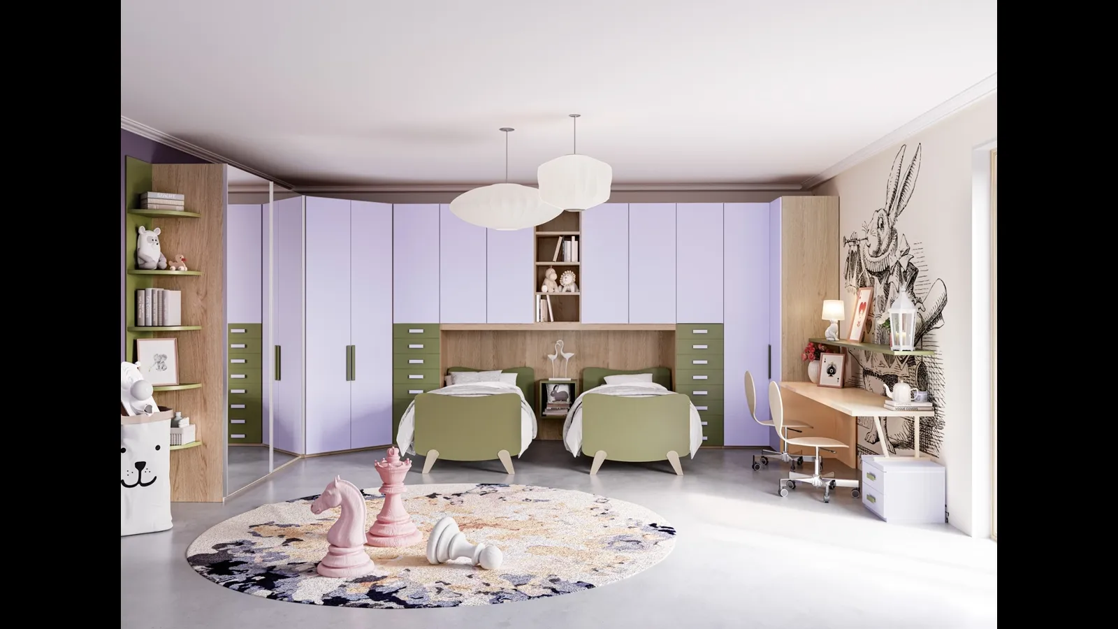 Cameretta a ponte Top CM 315 di Giessegi