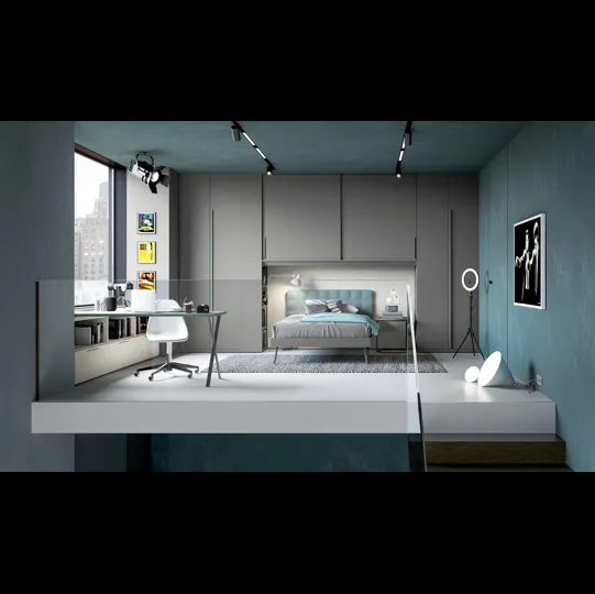Cameretta a ponte Layout 04B di Doimo Cityline