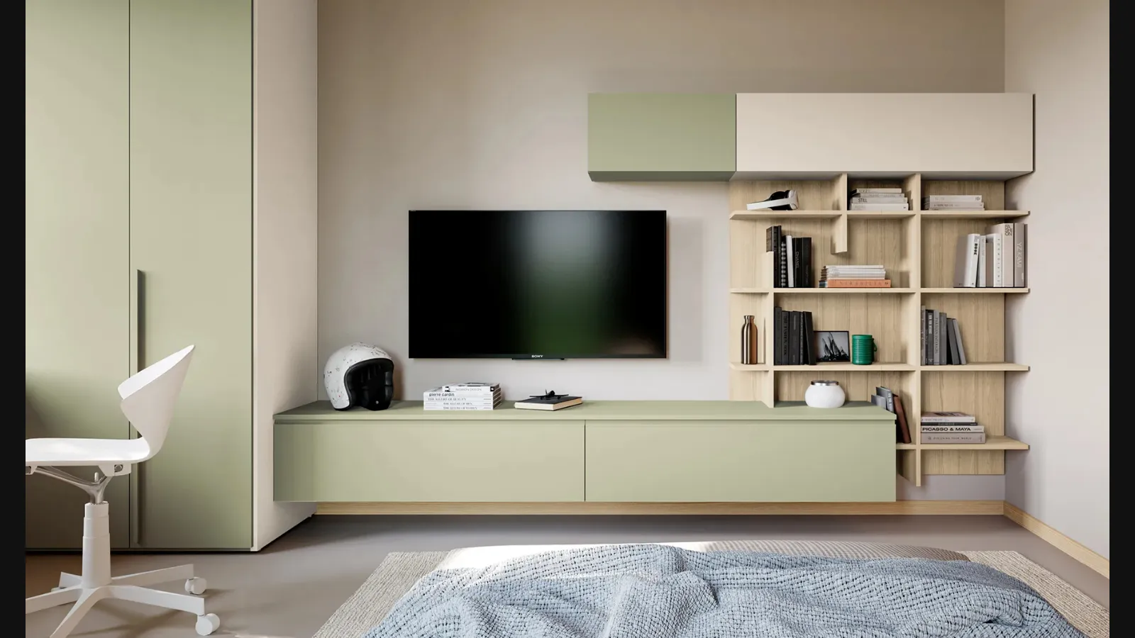 Cameretta Layout 14A di Doimo Cityline
