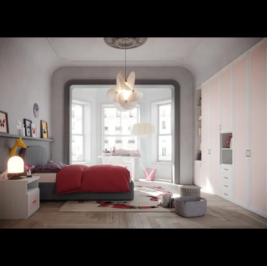 Cameretta componibile Old CM 344 di Giessegi