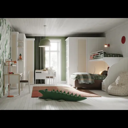 Cameretta con letti a castello Old CM 346 di Giessegi