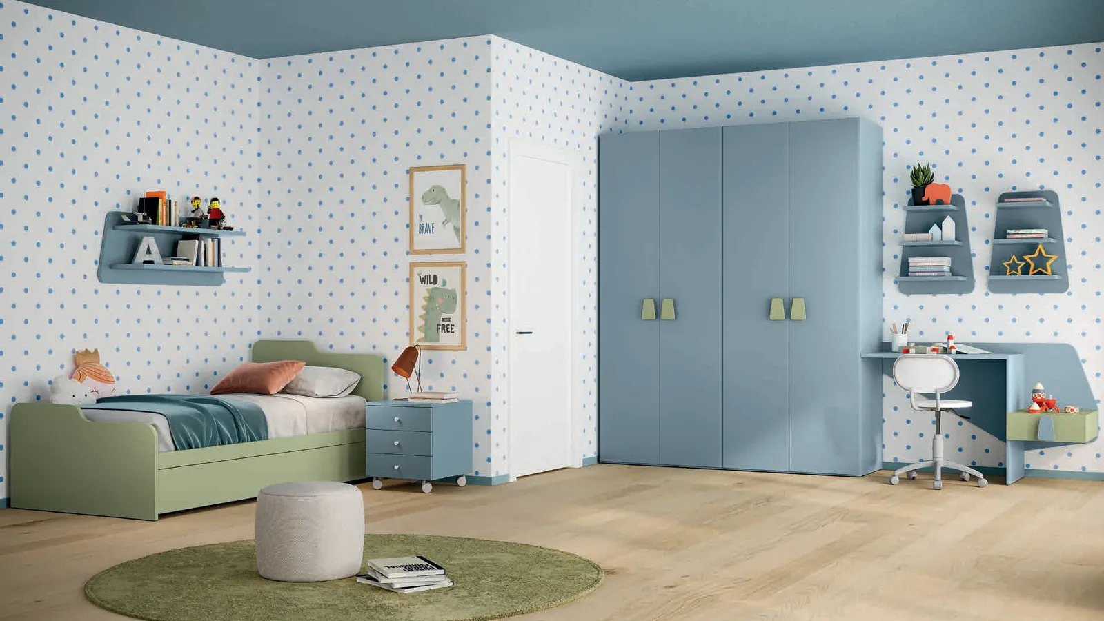 Cameretta Volo Kid C019 di Colombini Casa