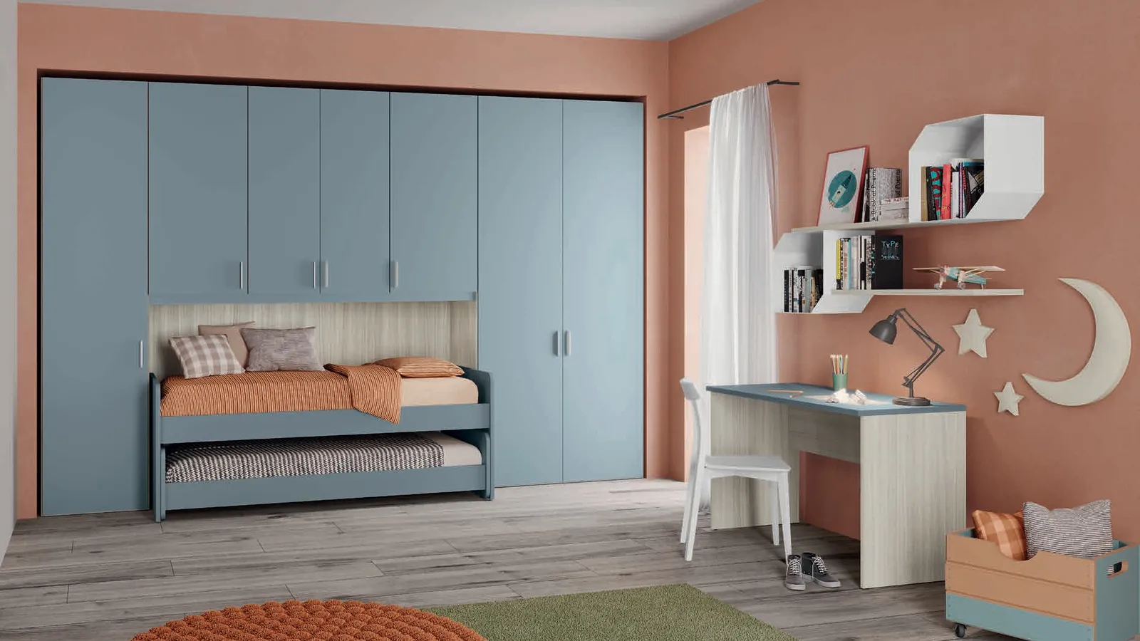 Cameretta Volo Kid C028 di Colombini Casa