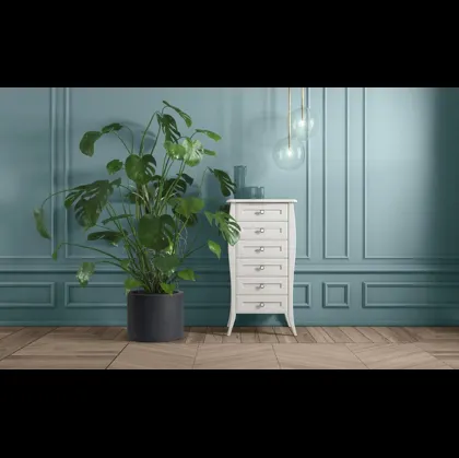 Cassettiera Arcadia Shabby Chic di Colombini Casa