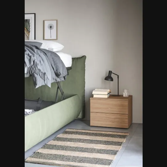 Comodino Atene in melaminico di Cinquanta3