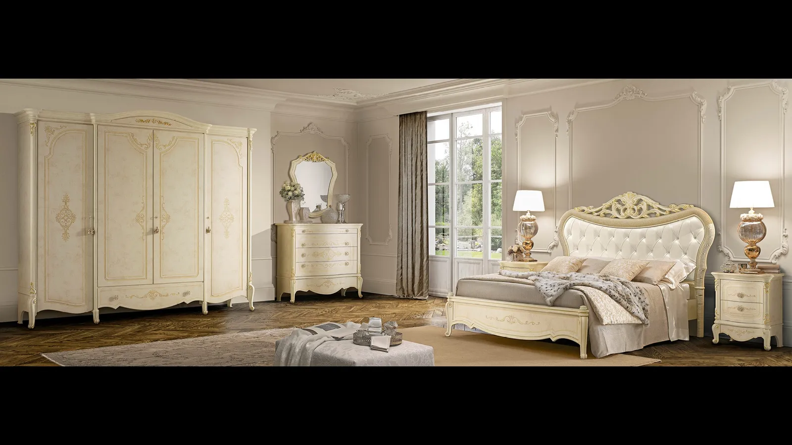 Gruppo notte Ginevra Les Romantiques di RTL Mobili