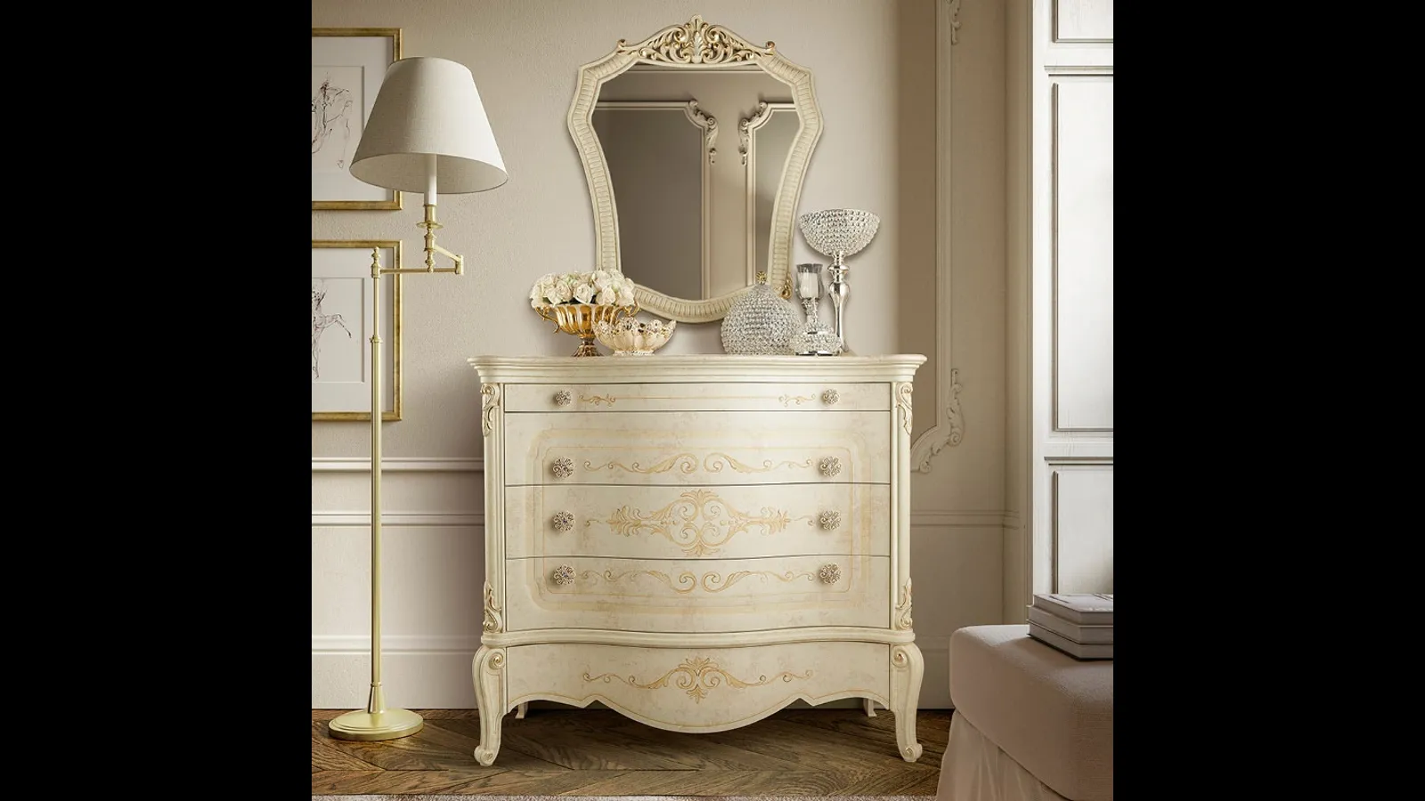 Gruppo notte Ginevra Les Romantiques di RTL Mobili