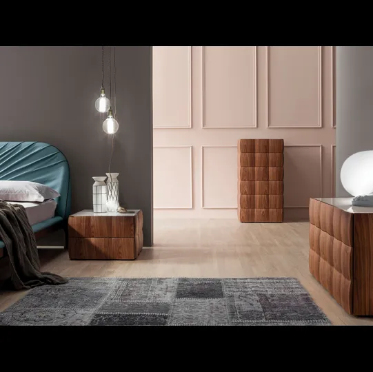 Gruppo Notte Venice in legno Noce Canaletto di Tonin Casa