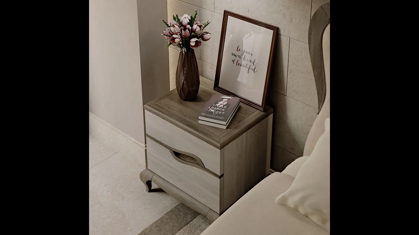 Comodino Touchet di Fasolin