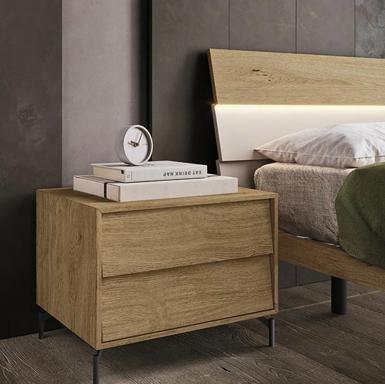 Comodino in legno Vela di Mobilgam