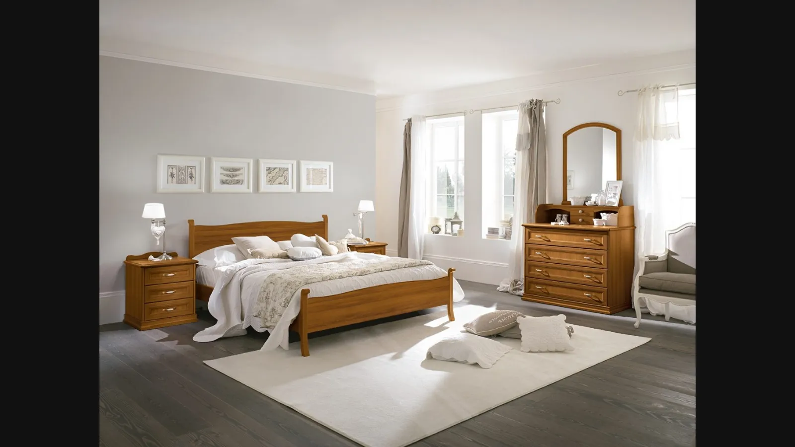 Letto Arcadia Anastasia di Colombini Casa