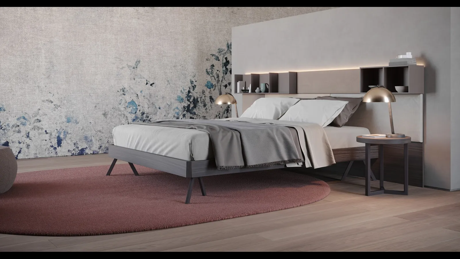 Letto matrimoniale Happy di Giessegi