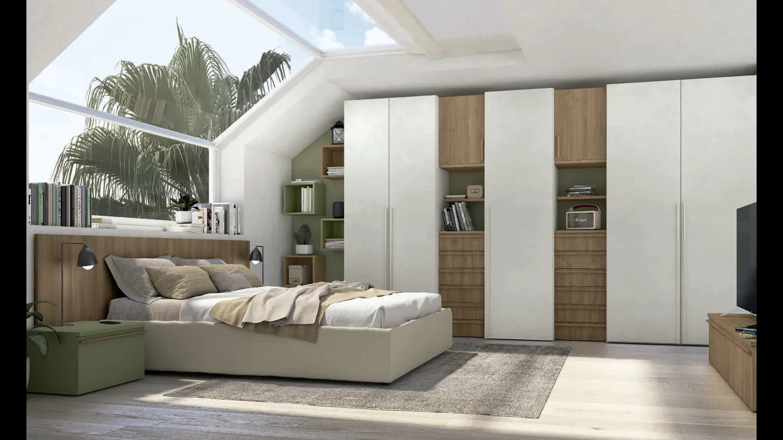 Letto Volo Kant di Colombini Casa