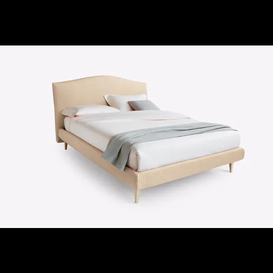 Letto con testiera arrotondata Lyle Modern di Noctis