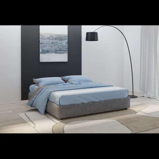 Letto sommier Nido in tessuto imbottito di Giessegi