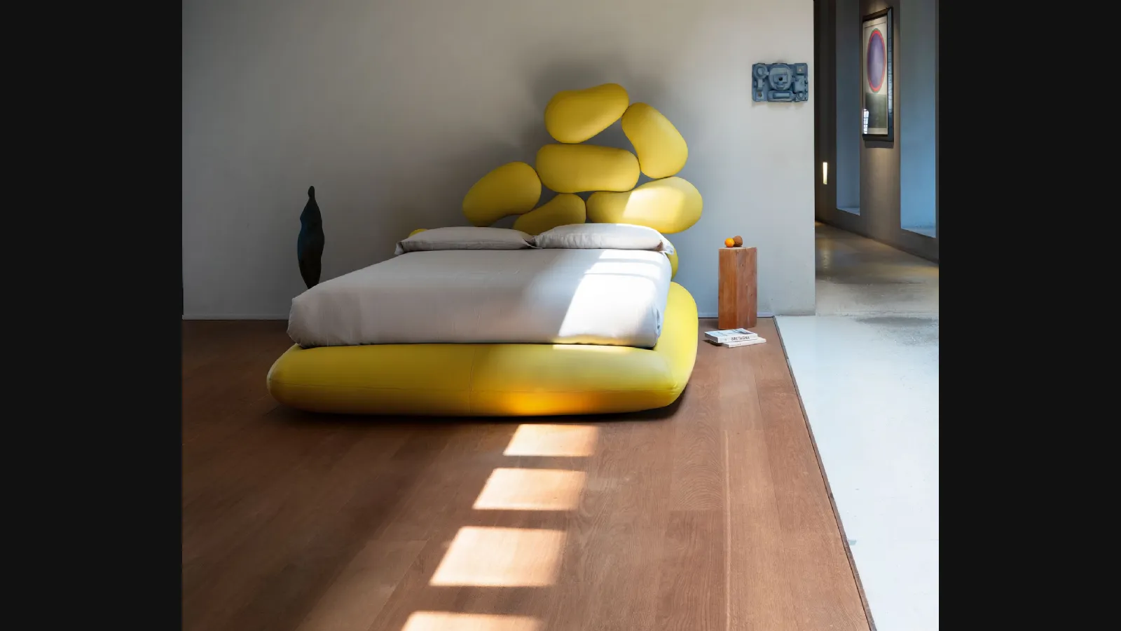 Letto di design Stones di Noctis